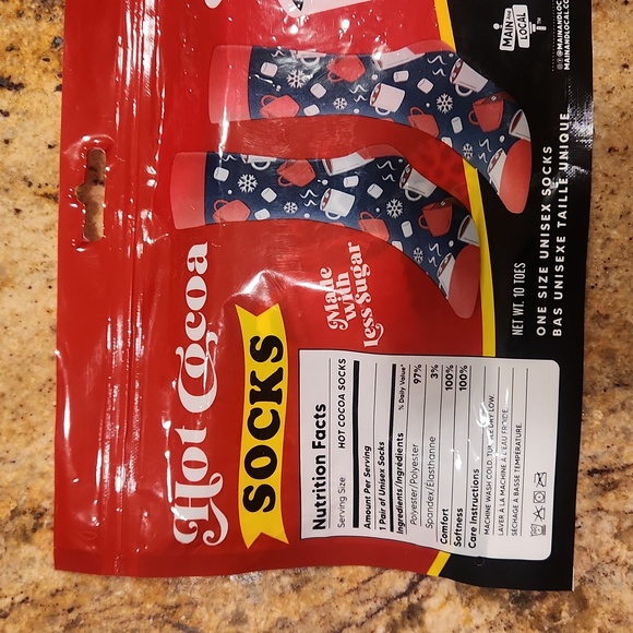Great Gift! Pkg of "Hot Cocoa" Socks Gift Pack. New! - Picture 12 of 13